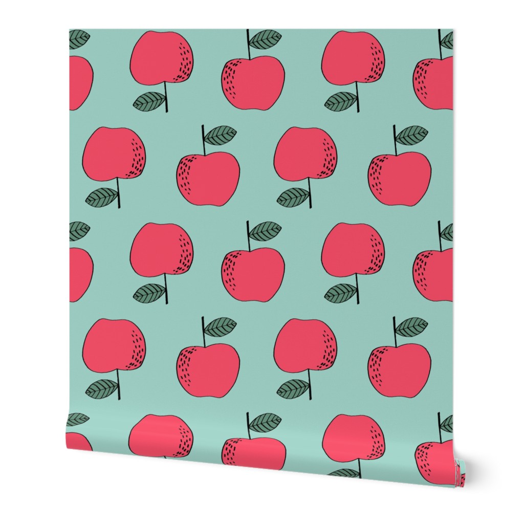 apples // red apples fruit fruits cute fall autumn kids vegan