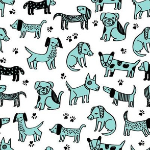 dogs // dog cute pets pets illustration hand drawn dogs pets