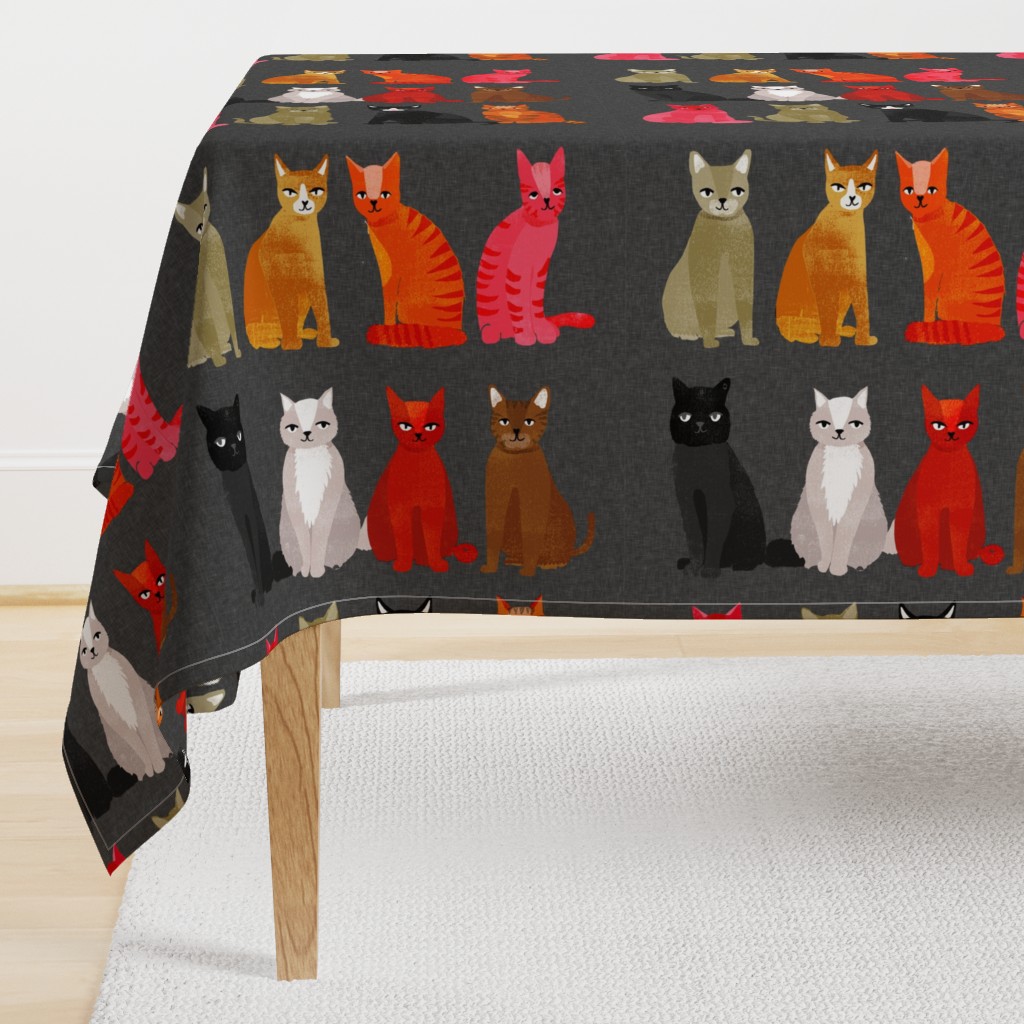 tea towel // cats kittens cute pets pet cat sweet kitty