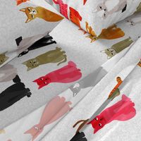 tea towel // light cats kittens cute pets design