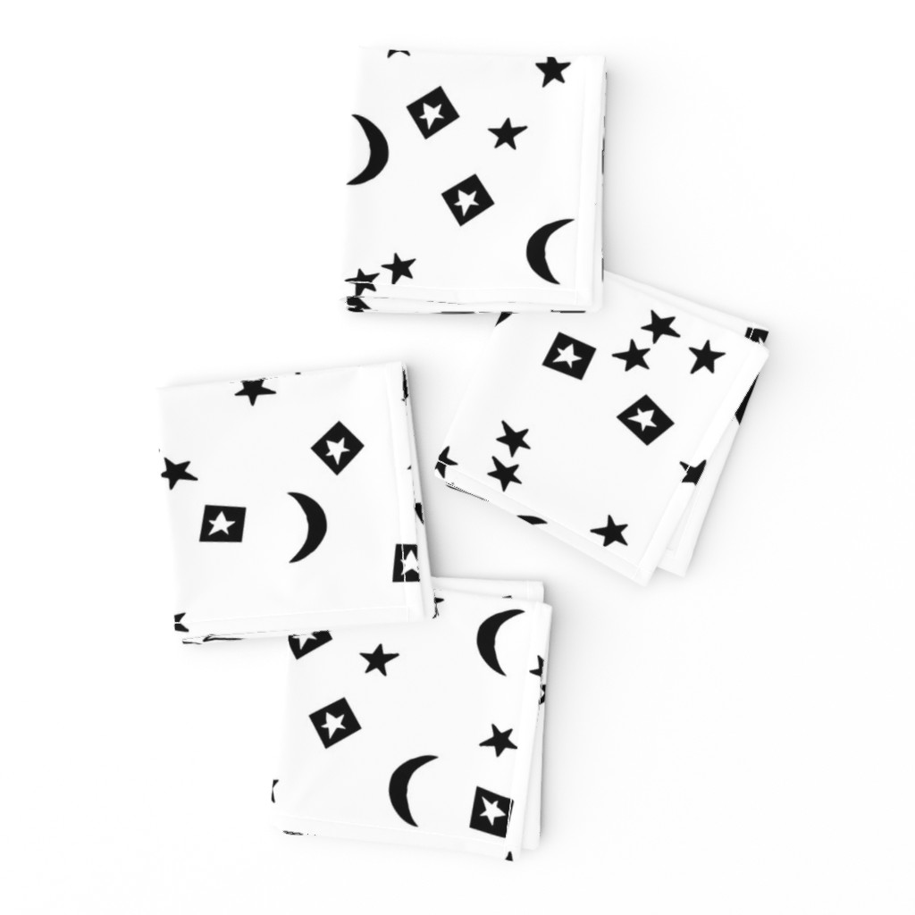 little dreamer minky blanket // black and white kids baby nursery fox blanket for baby crib cute babies