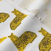 tigers // yellow tiger cute tigers baby kids nursery boys safari animals