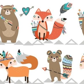 Tribal Woodland Creatures