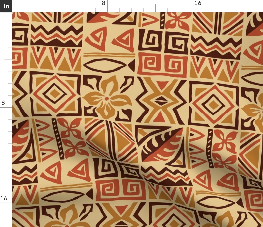 Tiki Tapa Cloth