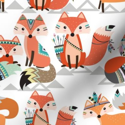 Tribal woodland foxes