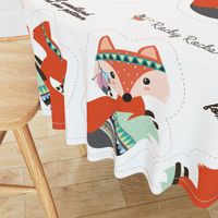 Cut and sew Tribal Woodland Fox