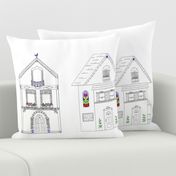 Cut and Sew Home Sweet Home House Pillow Plushie