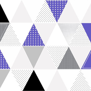 Pattern Play Triangles // Grape