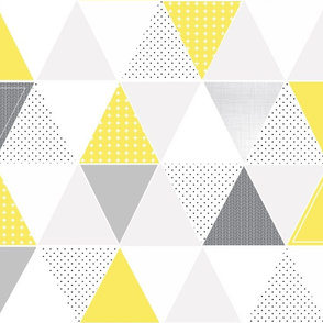 Pattern Play Triangles // Lemon