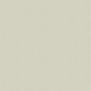 Pollen Dots - Taupe on White