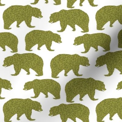 bear bears kids olive green green bear boys nursery