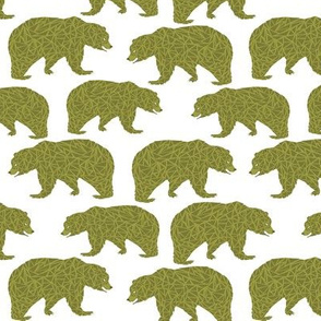 bear bears kids olive green green bear boys nursery