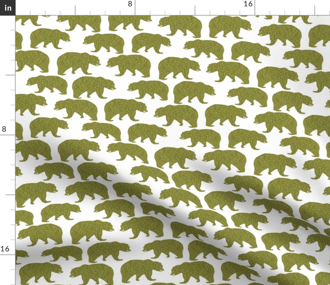 bear bears kids olive green green bear boys nursery