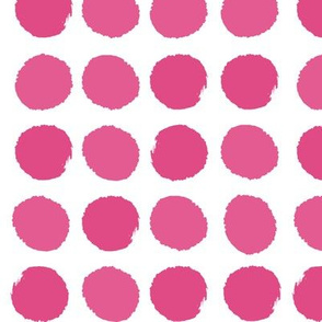 pink dots girls sweet painted dots pink 
