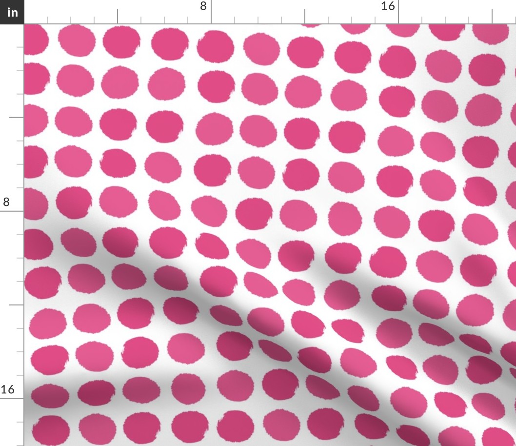 pink dots girls sweet painted dots pink 