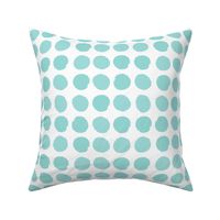 dots aqua turquoise girls sweet nursery baby dots dot 