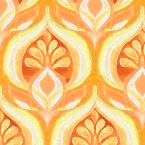 Seventies Rhythm Orange Pop - large