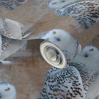 the snowy owl - large - potter's world