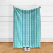 Turquoise Blue Stripe