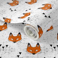 Fox mask || white