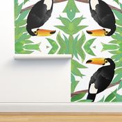 Tropical Toucan Collage