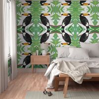 Tropical Toucan Collage