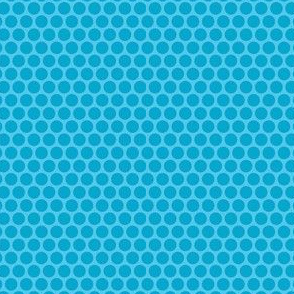 Turquoise Tone Honeycomb Dot