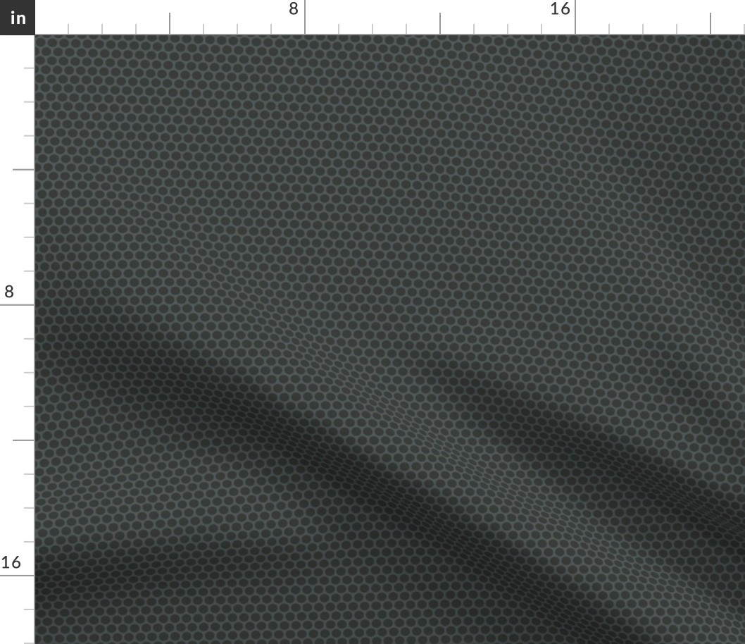 Dark Gray Tone Honeycomb Dot