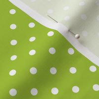 Dots on Light Green