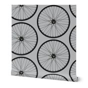 Bike wheel in black on gray_miss Chiff Designs