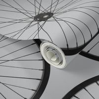 Bike wheel in black on gray_miss Chiff Designs