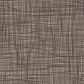 Grid  Stripes  Geometric Brown