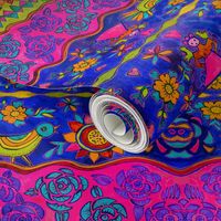 Folk  Art Fabric