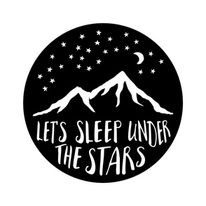 Let's Sleep Under the Stars || 1 yard blanket