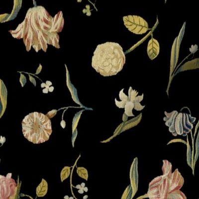 Dutch Floral Tapestry 