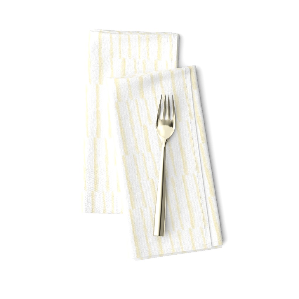 Abstract Yellow Gold Stripe || Low Volume Tan beige White Neutral Watercolor _ Miss Chiff Designs 