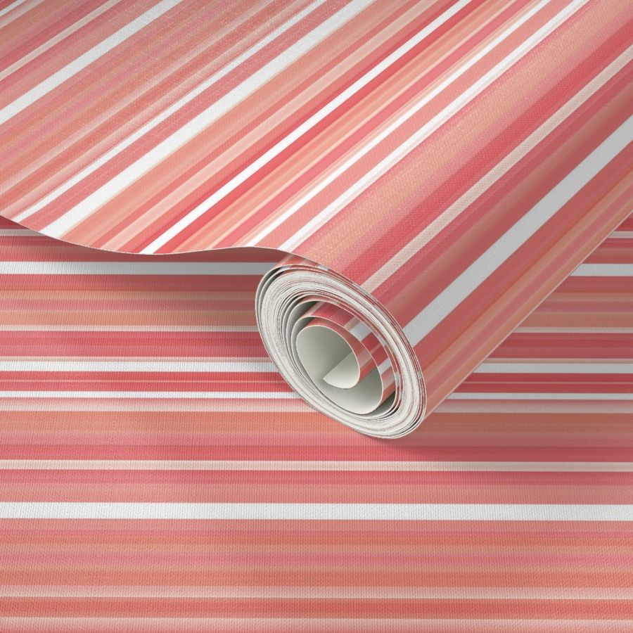 coral gemstone stripe