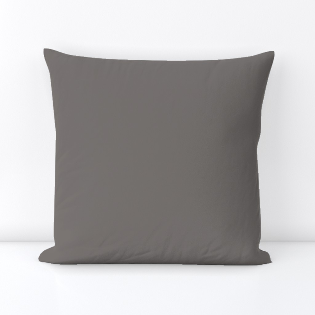 Strong Grey Solid Plain Color