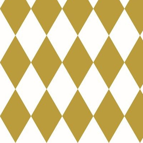 harlequin diamonds - mustard yellow 