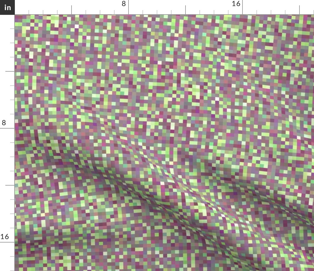 alexandrite pixelsquares, 1/4" squares