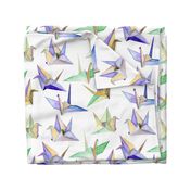 Origami Cranes - large scale