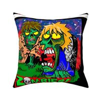 Zombies! Pillows/Totes
