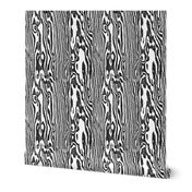 Faux Bois Woodgrain ~ Zebra 