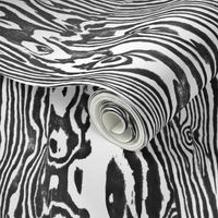 Faux Bois Woodgrain ~ Zebra 