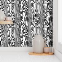 Faux Bois Woodgrain ~ Zebra 