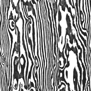 Faux Bois Woodgrain ~ Zebra 