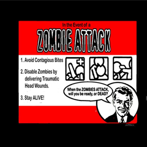 Zombie Attack Pillows/Totes!