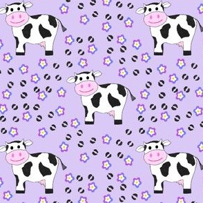 Cow Flower Purple
