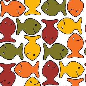 School of Goldfish 4 colors