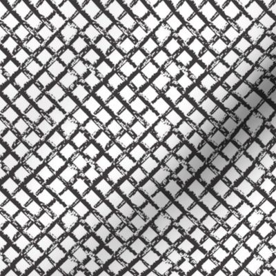 Black & White Trellis